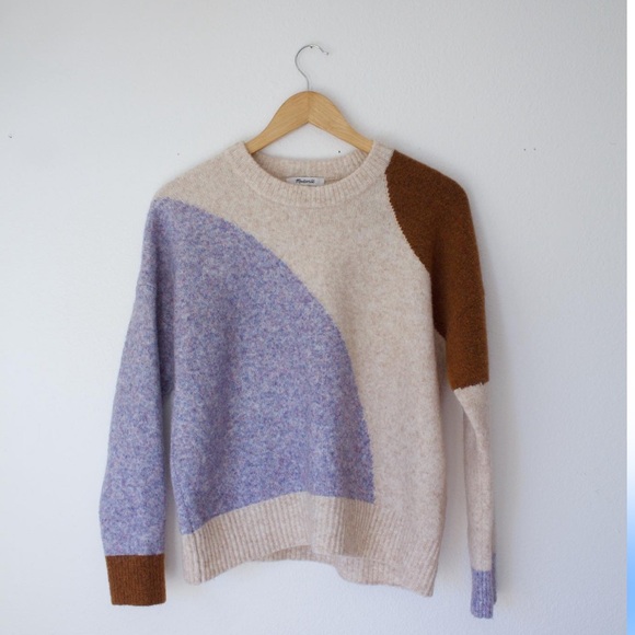 Madewell Sweaters - Madewell color block sweater